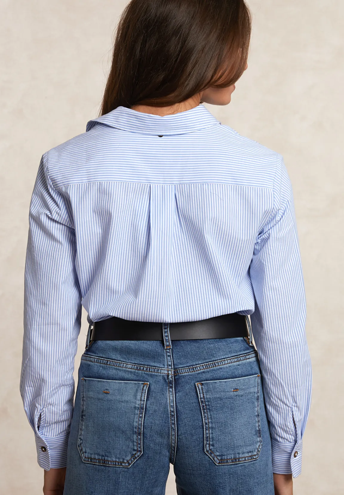 Outlet River Woods Wijde gestreepte blouse blauw/wit -