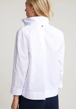 Outlet River Woods Witte effen blouse -