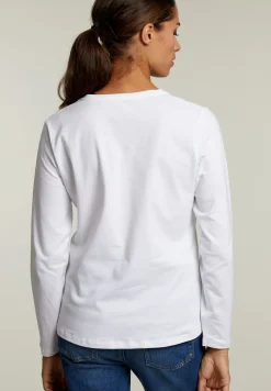 Best River Woods Witte T-shirt ronde hals -