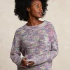 Fashion River Woods Wollen trui opstaande kraag multi -
