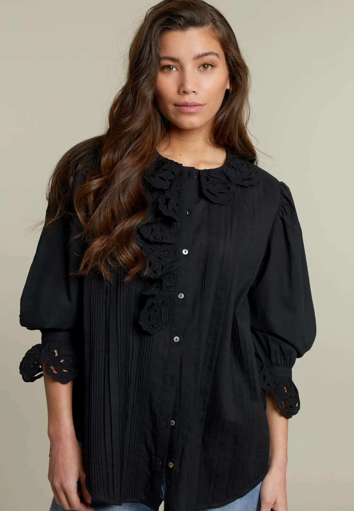 Sale River Woods Zwarte blouse -