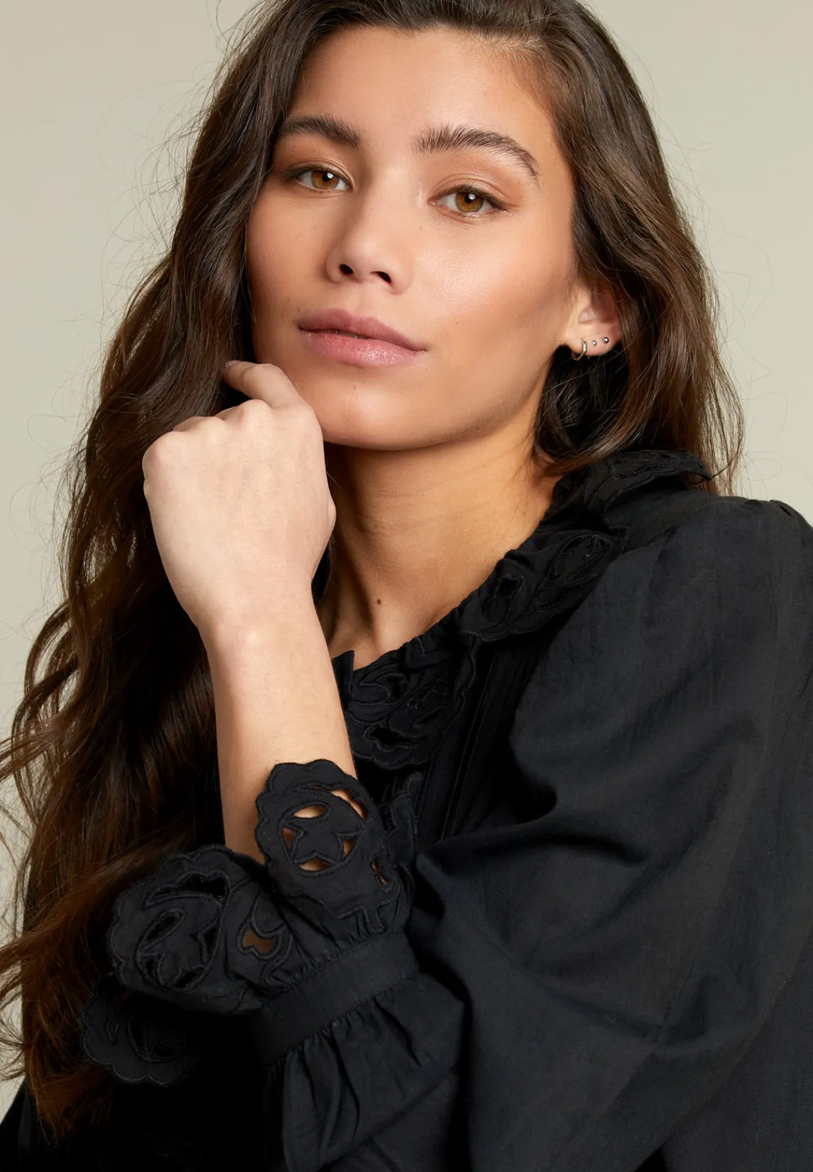 Sale River Woods Zwarte blouse -